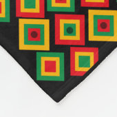 Happy Kwanzaa Fleece Deken (Hoek)