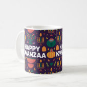 Happy Kwanzaa Gift Idee Koffiemok (Voorkant links)