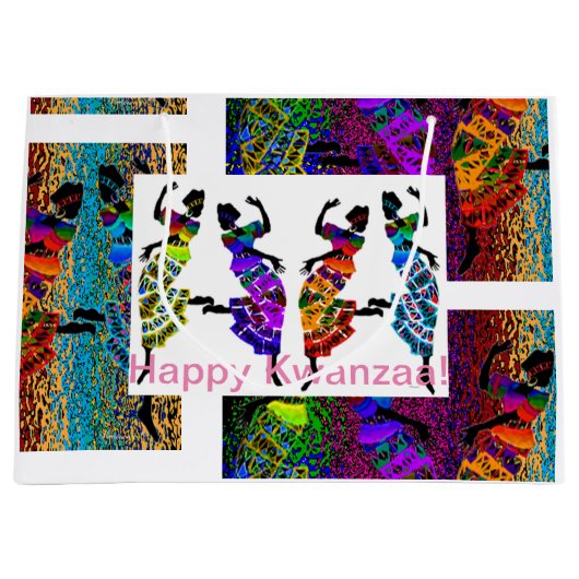 Happy Kwanzaa Groot Cadeauzakje (Voorkant)