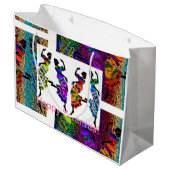 Happy Kwanzaa Groot Cadeauzakje (Achterkant Gekanteld)