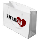 Happy Kwanzaa Groot Cadeauzakje (Achterkant Gekanteld)