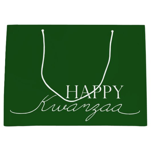 Happy Kwanzaa Groot Cadeauzakje (Voorkant)