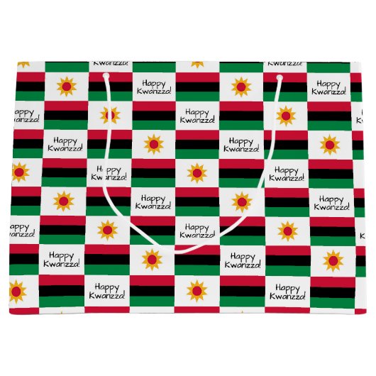 Happy Kwanzaa Groot Cadeauzakje (Voorkant)