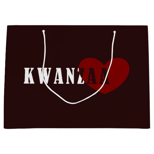 Happy Kwanzaa Groot Cadeauzakje (Voorkant)