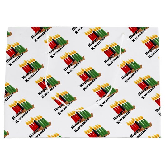 Happy Kwanzaa Groot Cadeauzakje (Voorkant)