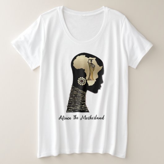 Happy Kwanzaa Grote Maat T-shirt (Design voorkant)