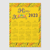 Happy Kwanzaa Hand Calendar (Voorkant)