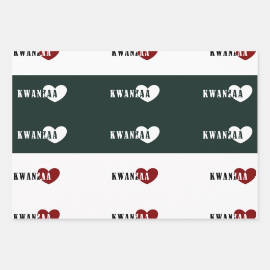 Happy Kwanzaa Inpakpapier Vel (Voorkant 3)