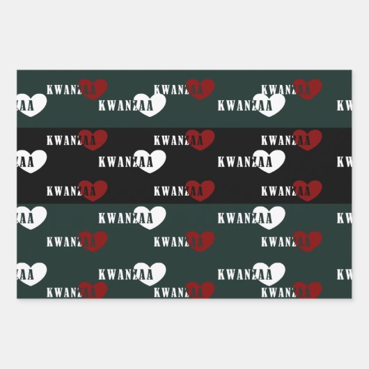 Happy Kwanzaa Inpakpapier Vel (Voorkant 2)