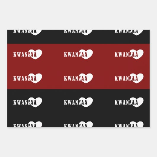 Happy Kwanzaa Inpakpapier Vel (Voorkant)