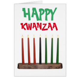 Happy Kwanzaa-kaart