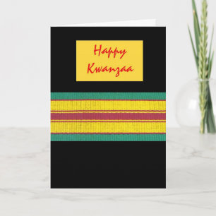 Happy Kwanzaa-kaart Feestdagen Kaart