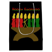 Happy Kwanzaa Kinara Medium Cadeauzakje (Achterkant)