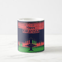 Happy Kwanzaa Kinara Menorah Seven Holiday