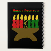 Happy Kwanzaa Kinara Planner (Achterkant)