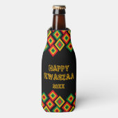 Happy KWANZAA Koelbox Flesjeskoeler (Fles Voorkant)
