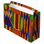 Happy Kwanzaa Large Gift Bag Groot Cadeauzakje (Achterkant Gekanteld)