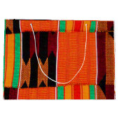 Happy Kwanzaa Large Gift Bag Groot Cadeauzakje (Achterkant)