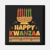 Happy Kwanzaa Magneet (Voorkant)