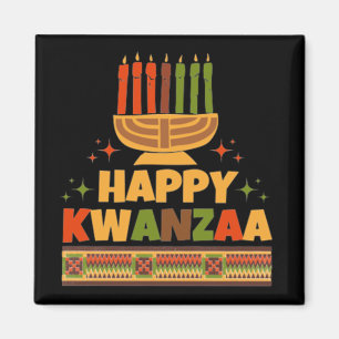 Happy Kwanzaa Magneet