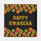 Happy KWANZAA Magnet (Voorkant)