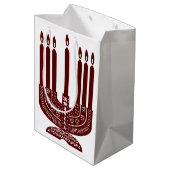 Happy Kwanzaa Medium Cadeauzakje (Achterkant Gekanteld)