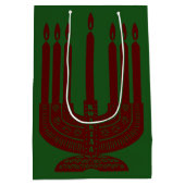 Happy Kwanzaa Medium Cadeauzakje (Achterkant)