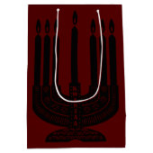Happy Kwanzaa Medium Cadeauzakje (Achterkant)