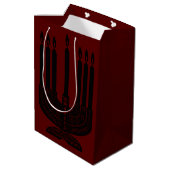 Happy Kwanzaa Medium Cadeauzakje (Achterkant Gekanteld)