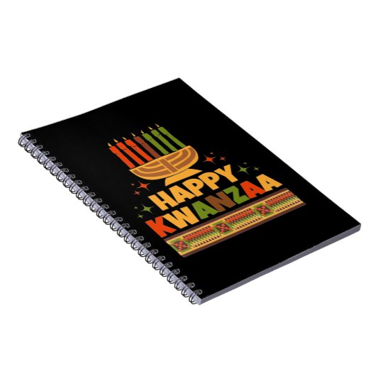 Happy Kwanzaa Notitieboek (Rechterzijde)