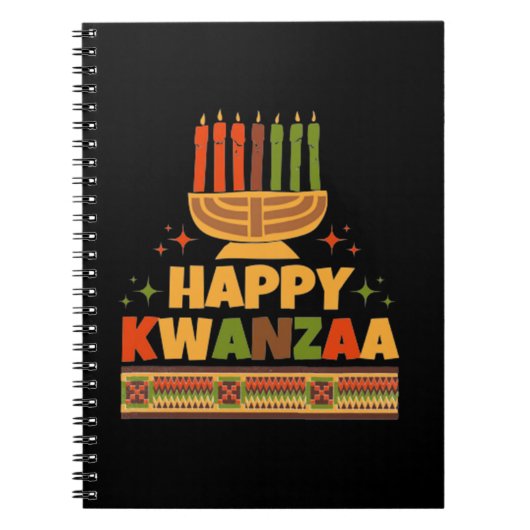 Happy Kwanzaa Notitieboek (Voorkant)