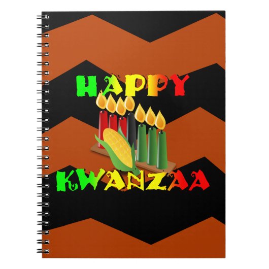 HAPPY KWANZAA NOTITIEBOEK (Voorkant)