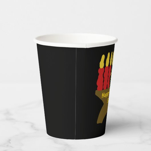 Happy Kwanzaa Papieren Bekers (Rechts)