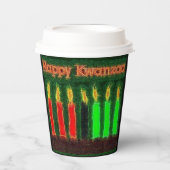 Happy Kwanzaa Papieren Bekers (Voorkant)