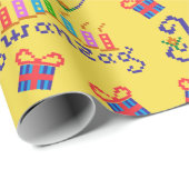 Happy Kwanzaa Pattern Cadeaupapier (Rol Hoek)