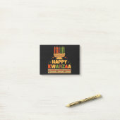 Happy Kwanzaa Post-it® Notes (Op bureau)