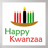 Happy Kwanzaa Poster (Voorkant)