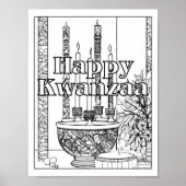 Happy Kwanzaa Poster (Voorkant)