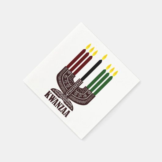 Happy Kwanzaa Servet (Hoek)