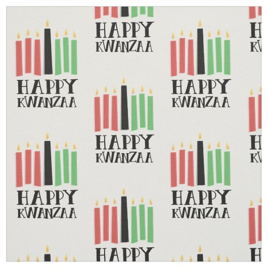 Happy Kwanzaa |  Stof (Swatch)