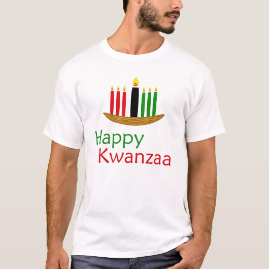 Happy Kwanzaa T-shirt (Voorkant)
