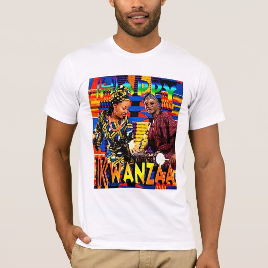 Happy Kwanzaa T-shirt (Voorkant)