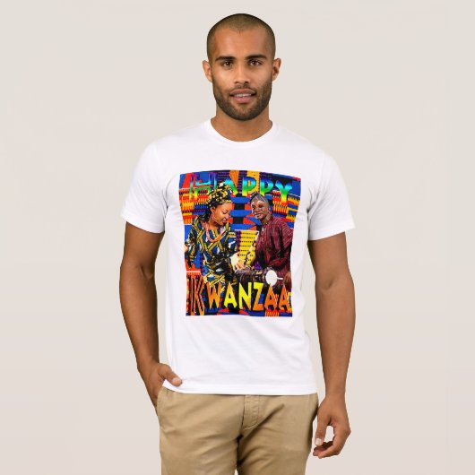 Happy Kwanzaa T-shirt (Voorkant volledig)