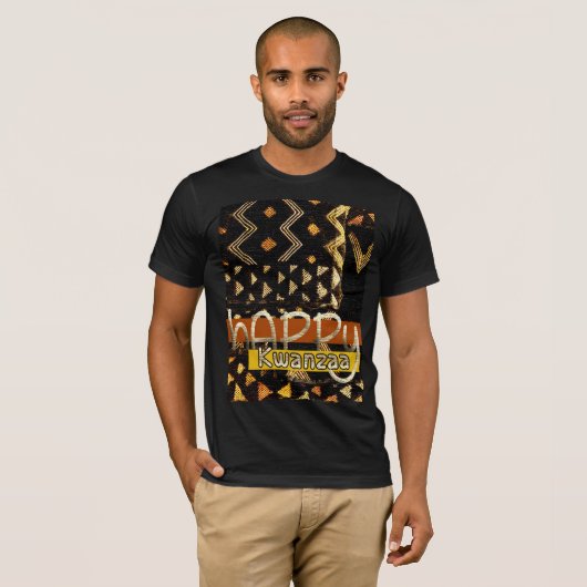Happy Kwanzaa T-shirt (Voorkant volledig)