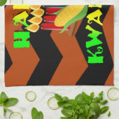 HAPPY KWANZAA THEEDOEK (Gevouwen)