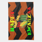 HAPPY KWANZAA THEEDOEK (Verticaal)
