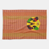 Happy Kwanzaa Theedoek (Horizontaal)