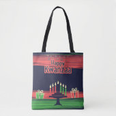 Happy Kwanzaa Tote Bag (Voorkant)