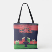 Happy Kwanzaa Tote Bag (Achterkant)