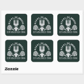 Happy Kwanzaa Vierkante Sticker (Vel)